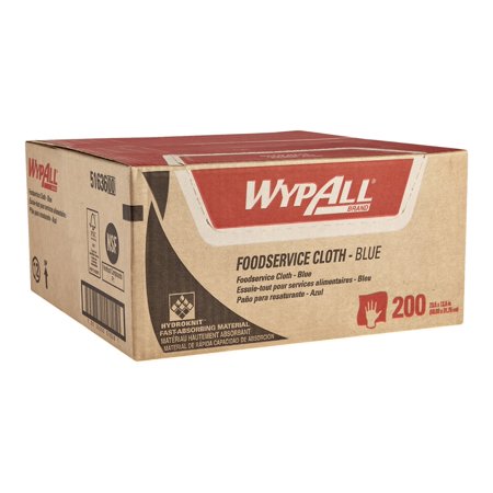 WypAll Foodservice - Cleaning cloth - 200 sheets - blue