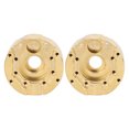 thumbnail image 3 of IWMango Axle Door Gear Cover Brass T4 Counterweight Balance Weight for TRAXXAS TRX4 RC Crawler, 3 of 10