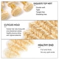 thumbnail image 3 of Hair Bundles HeumHRN 613 Blonde Deep Wave 70-80 cm, 3 x 50 g, 3 of 9