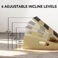 thumbnail image 4 of Soozier Slant Board, 15.7" Wide Calf Stretcher with 4-Level Incline, 4 of 10