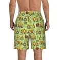 thumbnail image 3 of Naloa Cute Tractor Men's Beach Shorts, Surfing shorts, Swim trunks, Quick Dry Swim Trunks for Surfing Beach Fun - Small, 3 of 9