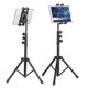 thumbnail image 1 of 1.65m Portable Flexible Tripod Stand Holder Bracket Foldable for iPad Tablets, 1 of 2