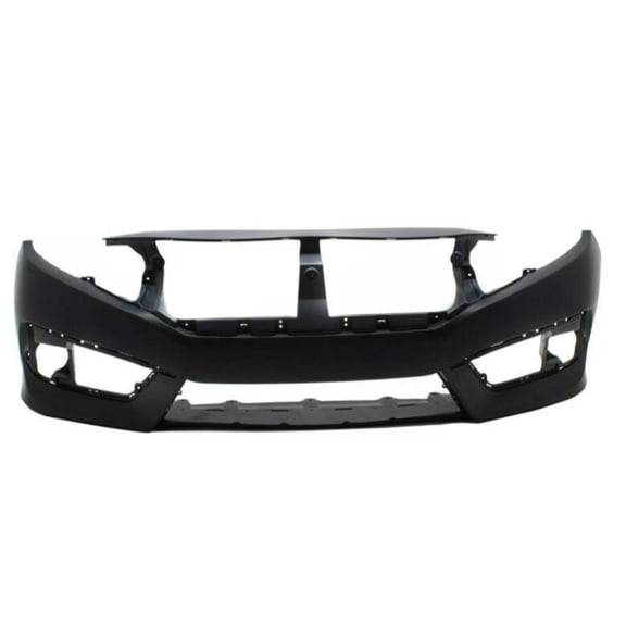 Fit For Honda Civic 2016-2018 Sedan Coupe Primed Front Bumper Cover