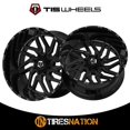 thumbnail image 2 of TIS 544BM Dually Inner Black Wheel Rim, 20" x 8.25" 8 x 6.5" +127mm, 2 of 5