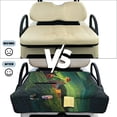 thumbnail image 5 of Uorisanigo Universal Golf Cart Seat Covers Fits for EZGO, Yamaha, Club Car and Other 2 Person Seats, Non-Slip Golf Hippie Frog Cart Seat Towel Blanket with 4 Front Pockets, 5 of 7