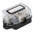 Power Distribution Block 0 Gauge to 4 Gauge Ground Wire Splitter Audio