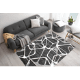 thumbnail image 2 of Chester Abstract Gray/White Area Rug, 2 of 7