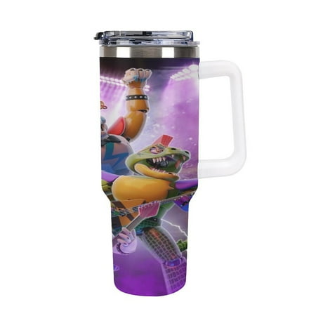 

Five Nights at Fre_ddy s American Horror Stories Anime Tumbler Gifts Presents for Kids Husband Tumbler Cups For Home Office Or Car Perfect Anime Presents Boys And Girls Boyfriend White-style