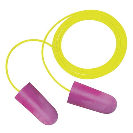 Nitro Earplugs, Corded, Orange, Red, Pink and Purple, 1,000 pr/Case