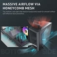 thumbnail image 2 of Antec Dark Cube Gaming Case C3 ARGB, ITX, M ATX, Black, 2 of 8