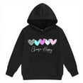 thumbnail image 6 of Hessimy Toddler Boys Girls Spring Summer Cartoon Print 2Pcs Long Sleeve Sweatshirt Sweatpants Casual Sweatsuit, Sweatpants Comfort(Black,4-5 Years), 6 of 6