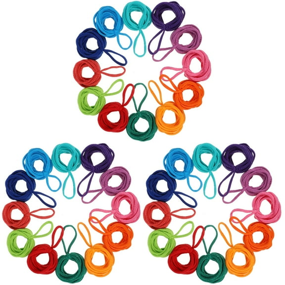 576pcs Potholder Weaving Loom Loops Portable Elastic Loom Bands for Kids