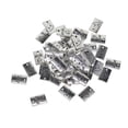thumbnail image 1 of 50x De Plata Tibetana Colgantes Grabados Joyería Haciendo Hallazgos Sunnimix encantos grabados vintage, 1 of 8