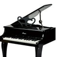 thumbnail image 5 of Hape Grand Piano in Black, Toddler Wooden Musical Instrument, 30 Keys, Includes Bench, 5 of 5