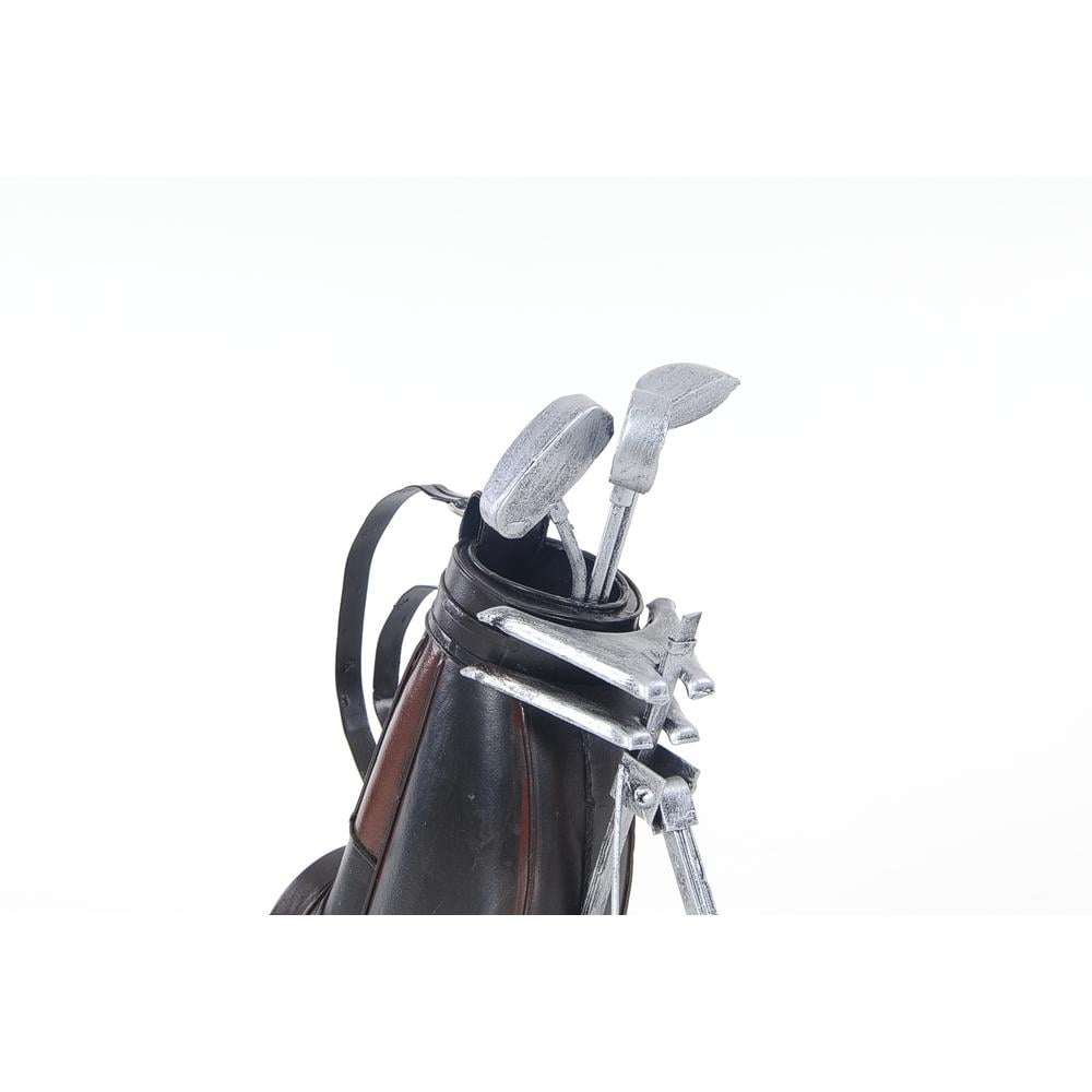 6.5" x 8" x 10" Black Golf Bag