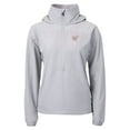 thumbnail image 2 of Women's Cutter & Buck  Gray Washington Nationals City Connect Charter Eco Recycled Half-Zip Anorak Jacket, 2 of 3