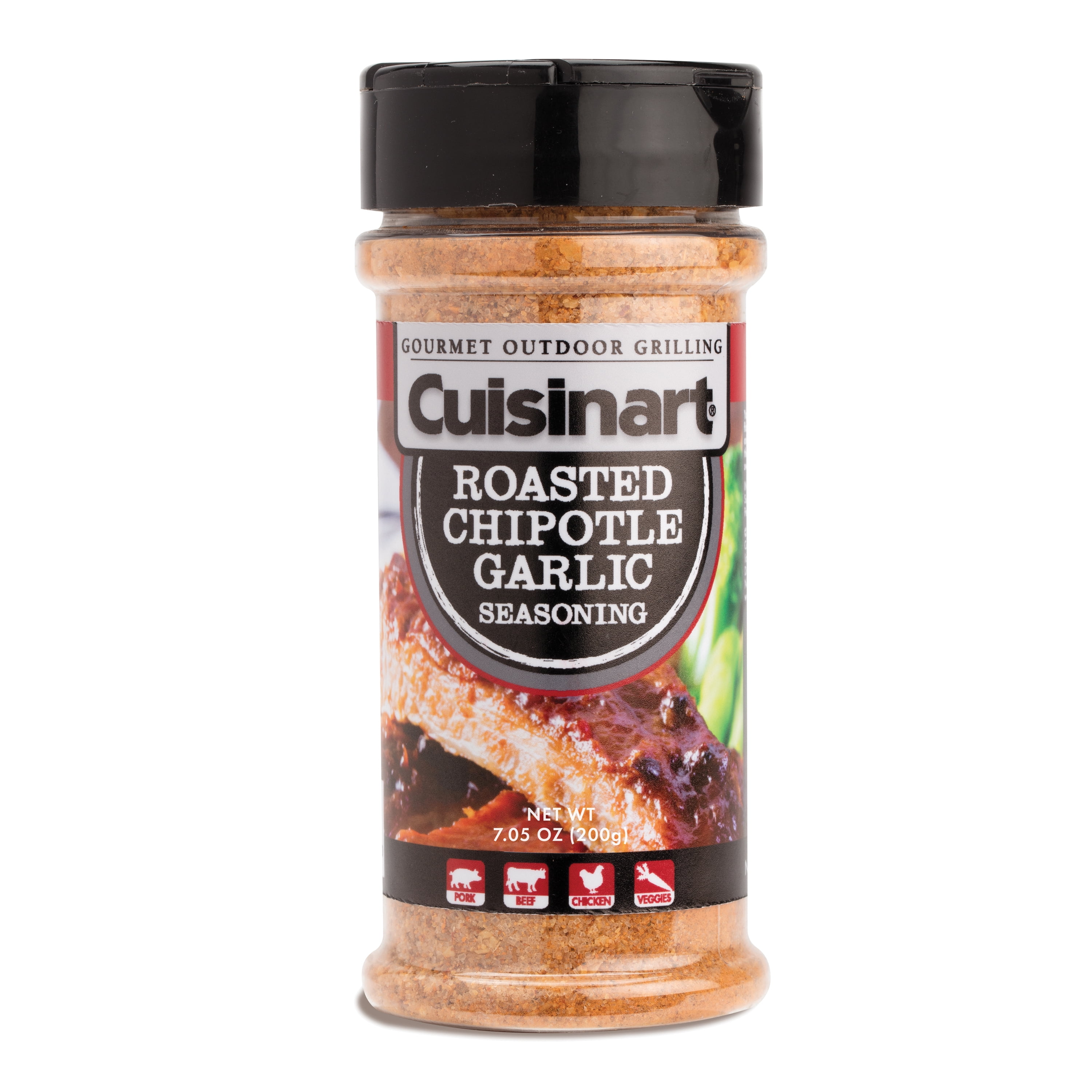 Cuisinart Roasted Chipotle Garlic Seasoning, 7.05 oz Shaker Bottle