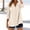 505_Beige, variant on Button Up Shirt Women Fashion Casual Solid 3/4 Sleeve Button Down Shirt Summer Tops