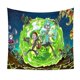 thumbnail image 1 of ZHAOCHENG Póster temático de Rick y Morty Tapiz para colgar en la pared Tapiz Decoración para dormitorio Adorno para muebles, 1 of 4