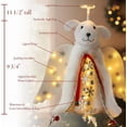 thumbnail image 2 of Ayieyill Angel Treetop, 12-Inch, Christmas Angel Tree Topper, Lighted Angel Tree Topper White -Christmas Tree Topper Decoration Ornament(Dog), 2 of 6