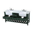 thumbnail image 5 of 72 inch double bathroom vanity in green, 5 of 6