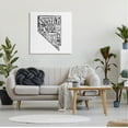 thumbnail image 2 of Stupell Industries Nevada Cities Typography Graphic Art Gallery Wrapped Canvas Print Wall Art, Design by The Saturday Evening Post, 2 of 7