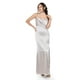 thumbnail image 1 of Vestido de escote drapeado Roman Fashion /Juvenil, 2005 (Hueso) beige G, 1 of 4