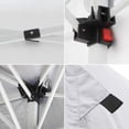 thumbnail image 6 of SEGMART Canopy Tent with 4 Sidewalls, 10 x 20 ft Portable Shade Folding Canopy with Carry Bag, Adjustable Folding Gazebo Tent for Sunshade, Waterproof Outdoor Tent for Patio Wedding, 6 of 10