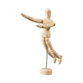 thumbnail image 4 of jifeng Artist Mannequin Model Flexible Body Joints with Stand Human Figure Puppet Model S, 4 of 9
