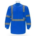 thumbnail image 5 of High Visibility Safety Long Sleeve T-Shirt – Reflective Workwear with Front Pocket, 5 of 6