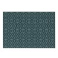 thumbnail image 1 of Blue Cutting Board, Moroccan Style Geometric Rounds Oriental Edged Inner Shapes Image, Decorative Tempered Glass Cutting and Serving Board, Small Size, Pale Blue and Blue Grey, by Ambesonne, 1 of 1