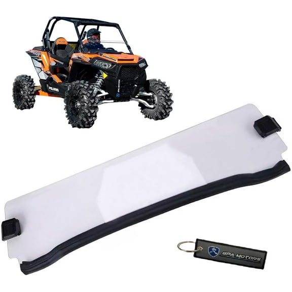 Half Front Windshield Tough PC Fits Polaris RZR 900 1000 Turbo XP XP4 (2014-2021)