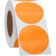 thumbnail image 4 of HELIAHOO Étiquettes Thermiques Directes de 2 Pouces pour Codes-Barres, Étiquette de Nom, Design DIY, Inventaireu2013 Compatible avec Zebra, Rollo, Munbyn et Plus-750 Pcs(2 Pouces,Orange) AZ83-12045, 4 of 7