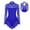 Royal Blue, variant on Raenseen Women Girls Gymnastic Leotard Skirted Figure Ice Skating Dress Winter Sport Roller Skating Black L
