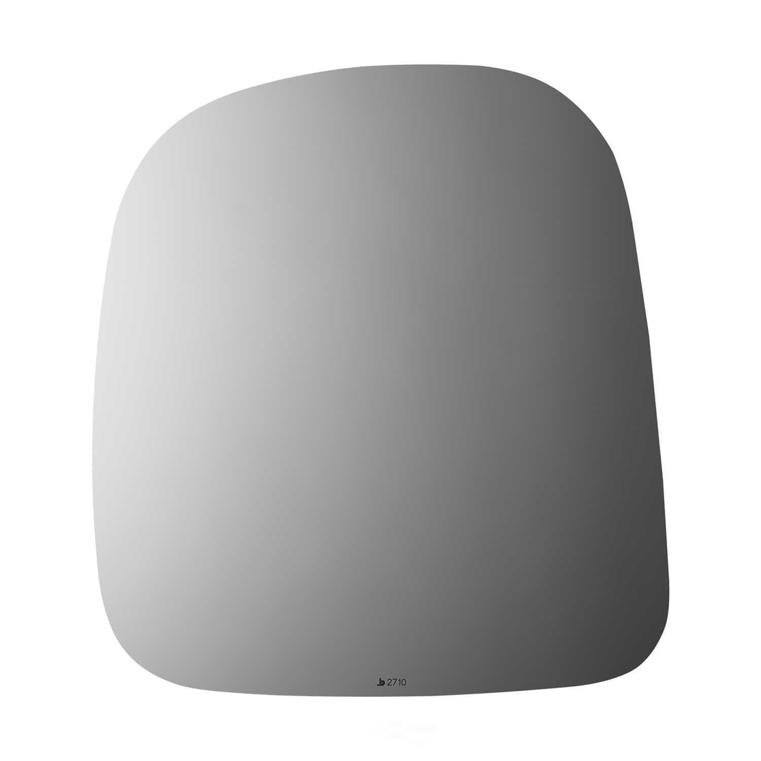 Burco Side View Mirror Replacement Glass - Clear Glass - 2710
