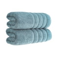 thumbnail image 2 of HALLEY Turkish 2 Pack Premium Bath Towels (2 Pieces) 650 GSM Highly Absorbent Super Soft 100% Cotton - 2 Bath Towels - Turquoise, 2 of 4