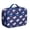 Blue-32, variant on Nautical Lunch Tote – Lobster Seafood Starfish Coastal Cute Funny Lobster Crustacean Marine Ocean Sea Life Red Blue Vintage Beach Tropical Insulated Lunch Bag for Preschool