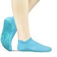 thumbnail image 6 of Pilates Yoga Non Slip Grips Socks 4 Pairs Sticky Ballet Workout Hospital Socks for Ladies, 6 of 6