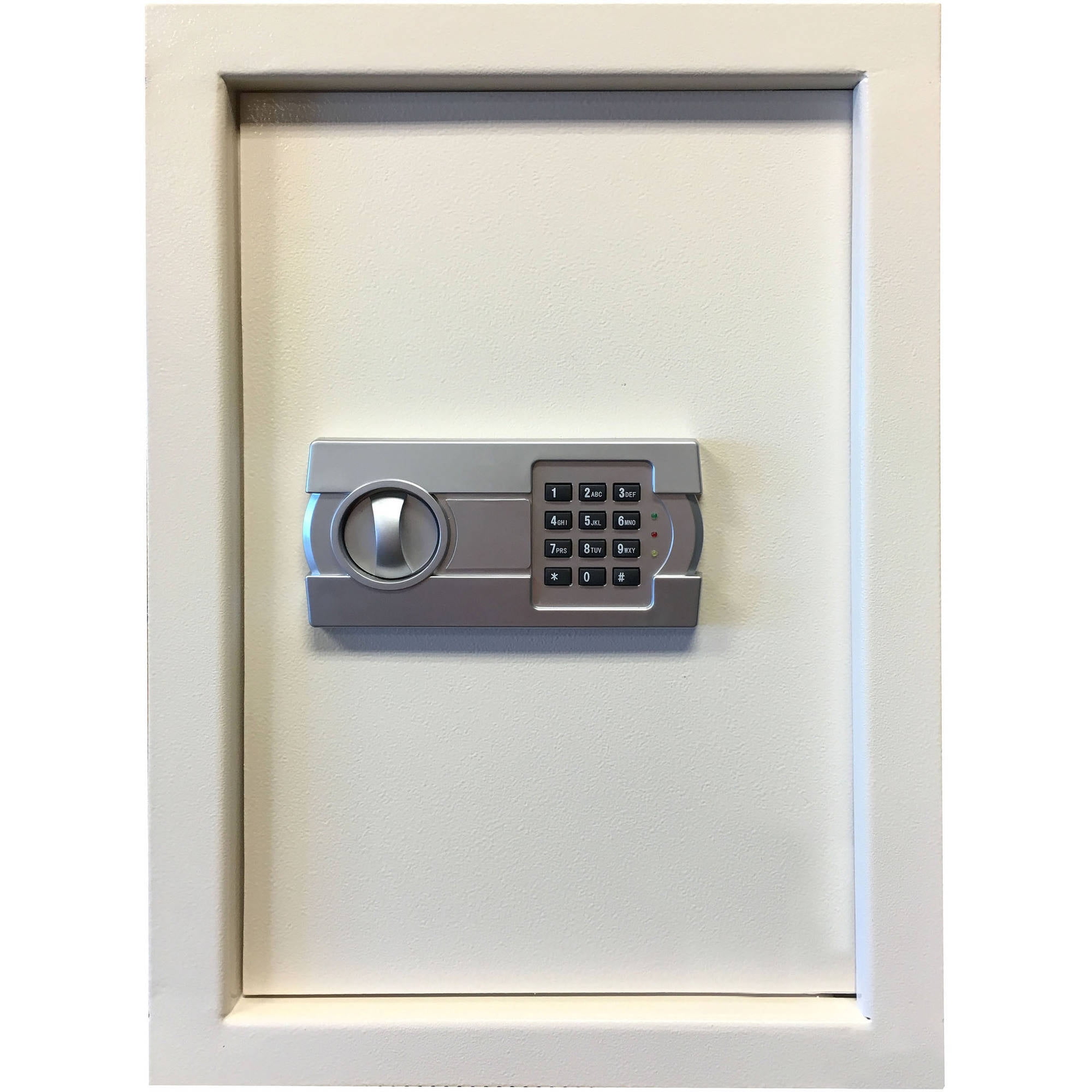 Recessed Secret Hidden Security Cash Jewelry Gun Wall Safe Box Pin & Key Lock 