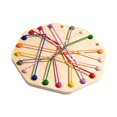 thumbnail image 4 of Juguete de cuerda para desenredar, nudos de cuerda para niños, juguete educativo temprano, clasificación mental, desata el nudo Forma octágono, 4 of 9