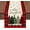 13 x 72 Red and Black Buffalo Plaid Christmas Trees, variant on Winter Christmas Table Runner Watercolor Red and Black Buffalo Plaid Christmas Trees Merry Xmas Runner, Seasonal Winter Holiday Kitchen Dining Table Decoration for Indoor Outdoor Home Party 13 x 72