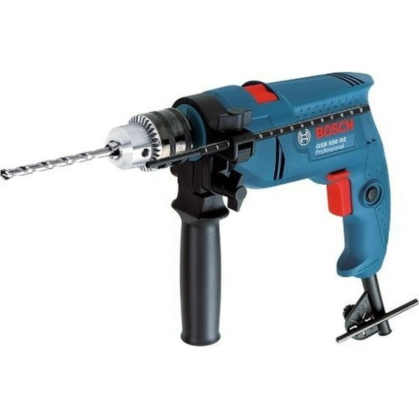 Taladro 1/2 Percutor Vel Variable 550w Gsb 550 Re Bosch BOSCH 06011A02G0