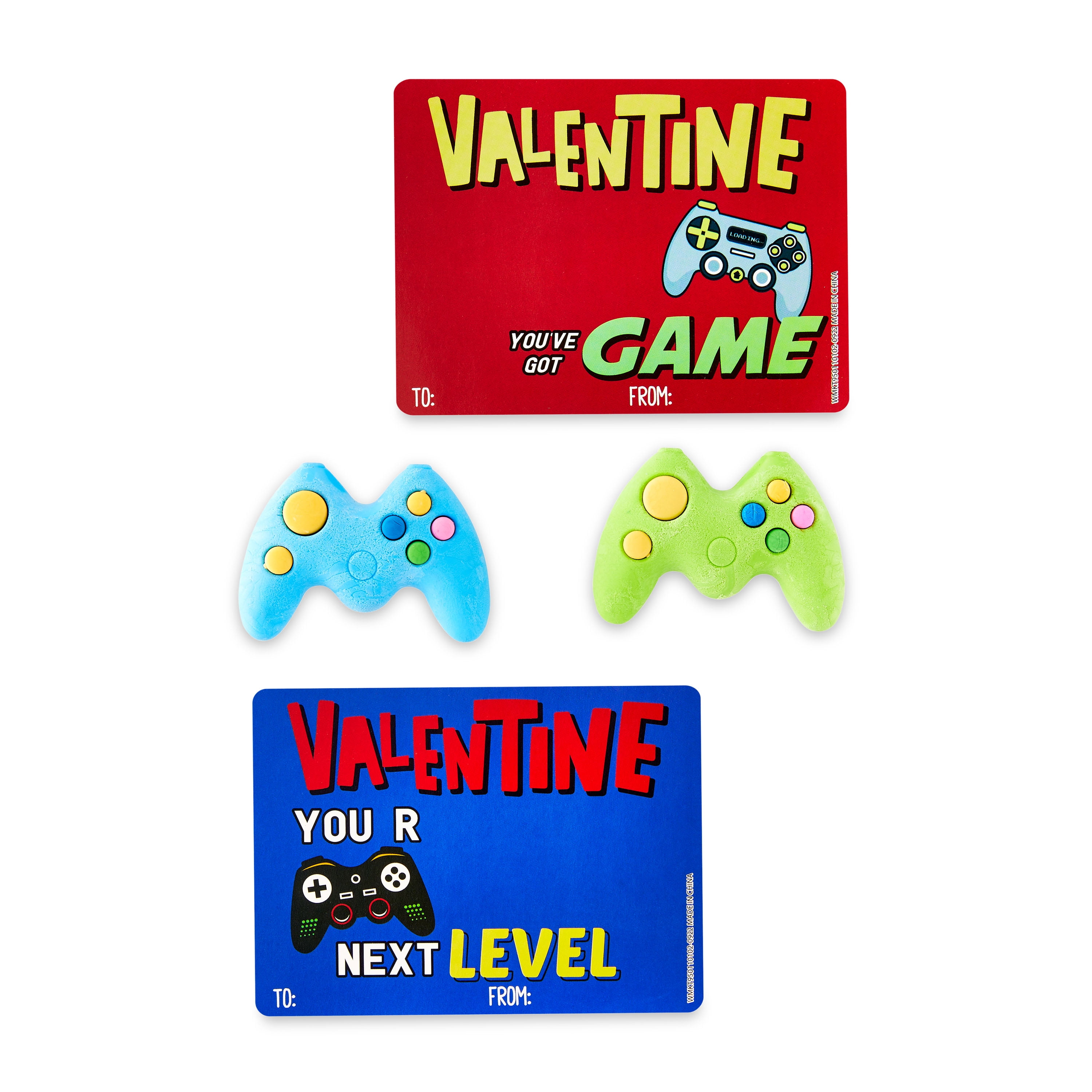 gamer valentine card