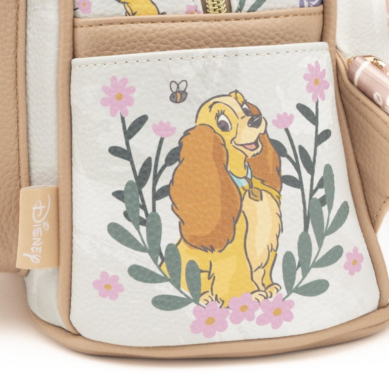 Disney Lady and the Tramp 11 inch Vegan Leather Mini  display picture 1