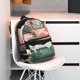 thumbnail image 3 of Easygdp Black Cat Pink Bathroom Mochila Ligera de 15 Pulgadas para Estudiantes, Mochila Cómoda para la Escuela y Viajes, Correas Ajustables, 3 of 6