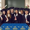thumbnail image 2 of Xoxingysm Decorative Table Banner 2025 New Grad Graduation Season Tablecloth Disposable Tablecloth School Decoration Graduation Season Decoration, 1× Tablecloth, 2 of 4