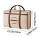 thumbnail image 3 of mfyjkho Bolsa de almacenamiento resistente con asas reforzadas, organizador de ropa y colchas de gran capacidad con cremallera, 71 x 52 x 31 cm (paquete de 1), 3 of 8