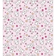 thumbnail image 3 of Cartoon Duvet Cover Set, Loveable Bunnies Numerous Facial Expressions Smiling Wink Sleeping Determined, Decorative 3 Piece Bedding Set with 2 Pillow Shams, Queen Size, Pale Pink Pink, by Ambesonne, 3 of 3