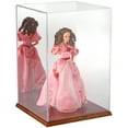 thumbnail image 2 of Plymor Clear Acrylic Display Case with Hardwood Base (Mirror Back), 10" W x 10" D x 15" H, 2 of 2