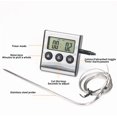 thumbnail image 2 of KLYNE - Electronic Thermometer Practical Kitchen Food Meat Temperature Meter Gauge Timer, 2 of 5